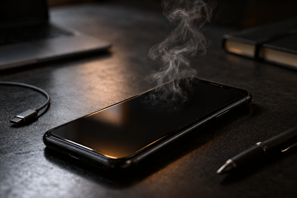 Handy wird heiß Problem Smartphone überhitzt
